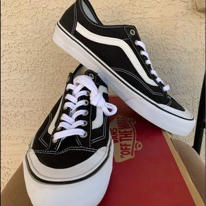 Vans Style 36 SF Stripe Skate Shoes Black/white 🔥